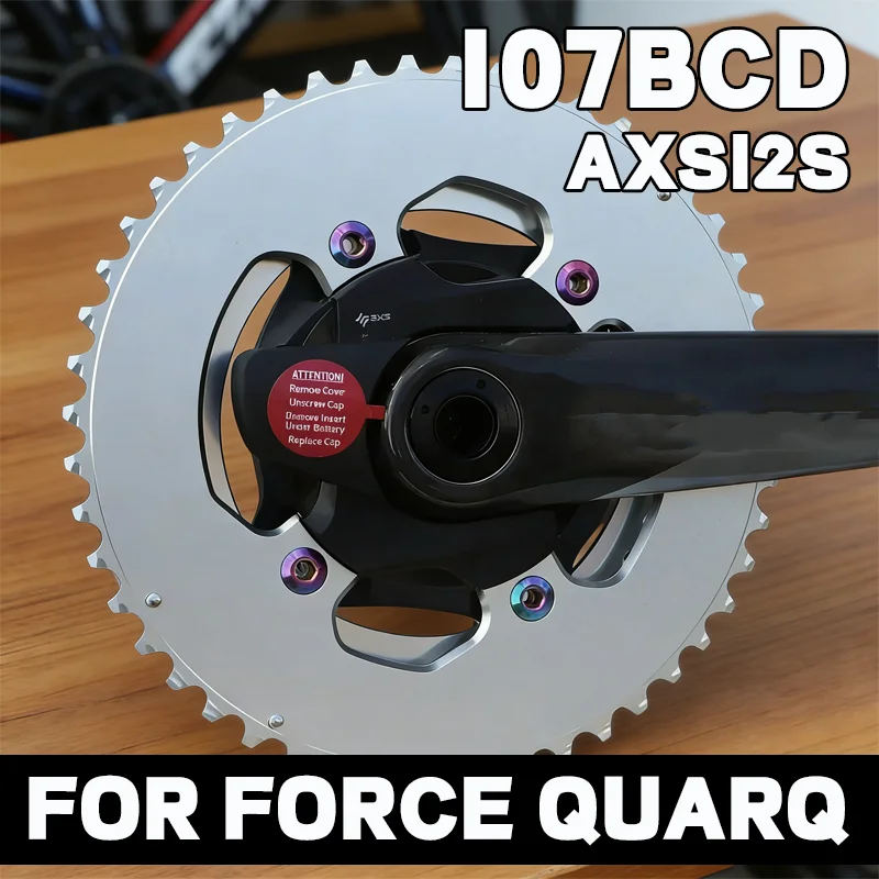Ведущая звезда 107 BCD, двойная звезда 2x BCD 107, 4 болта, для Sram Force AXS Quarq Power Meter, 46/33, 48, 35, 50-37, 52-39
Ведущая звезда 107 BCD, двойная звезда 2x BCD 107, 4 болта, для Sram Force AXS Quarq Power Meter, 46/33, 48, 35, 50-37, 52-39