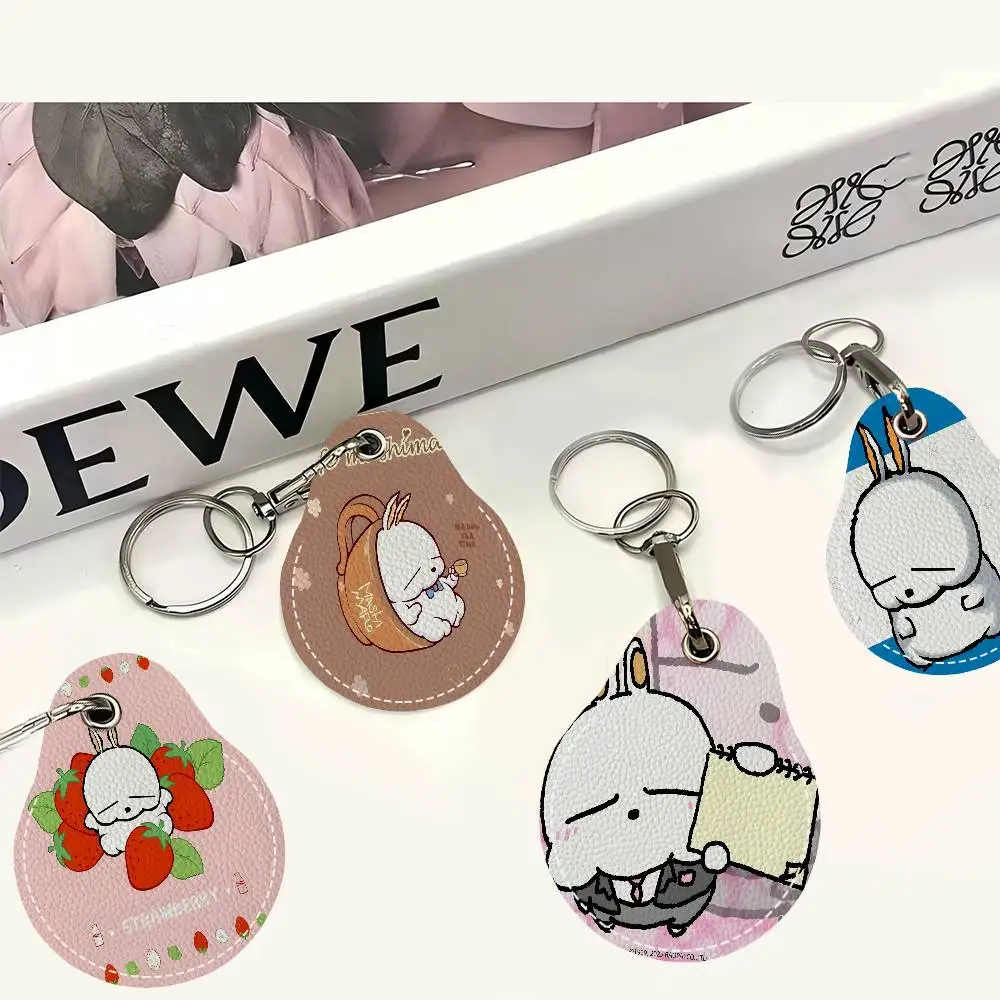 M-MashiMaro Anime Cartoon 1PCS PU Leather Keychain Protective Case Door Lock Access Control Tags Card Bag Key Tag Ring
M-MashiMaro Anime Cartoon 1PCS PU Leather Keychain Protective Case Door Lock Access Control Tags Card Bag Key Tag Ring