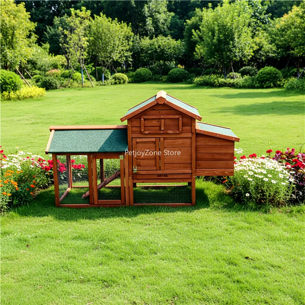 SDC009 Eco-Friendly Wooden Luxury Chicken Layer Cage Pet House
SDC009 Eco-Friendly Wooden Luxury Chicken Layer Cage Pet House