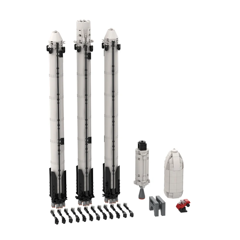 MOC-75766 Explore The Mysteries of Space Heavy Launch Vehicle Model Reusable World's Most Powerful Launch Vehicle Children's Toy
MOC-75766 Explore The Mysteries of Space Heavy Launch Vehicle Model Reusable World's Most Powerful Launch Vehicle Children's Toy