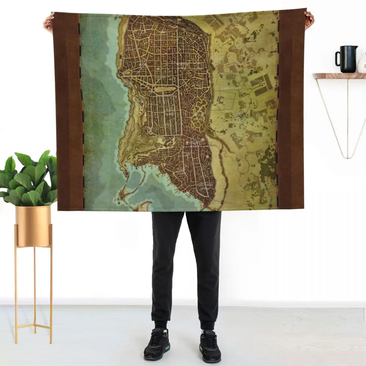 Waterdeep City Map 2 Throw Blanket Portable Lightweight Blanket for Travel Camping
Waterdeep City Map 2 Throw Blanket Portable Lightweight Blanket for Travel Camping