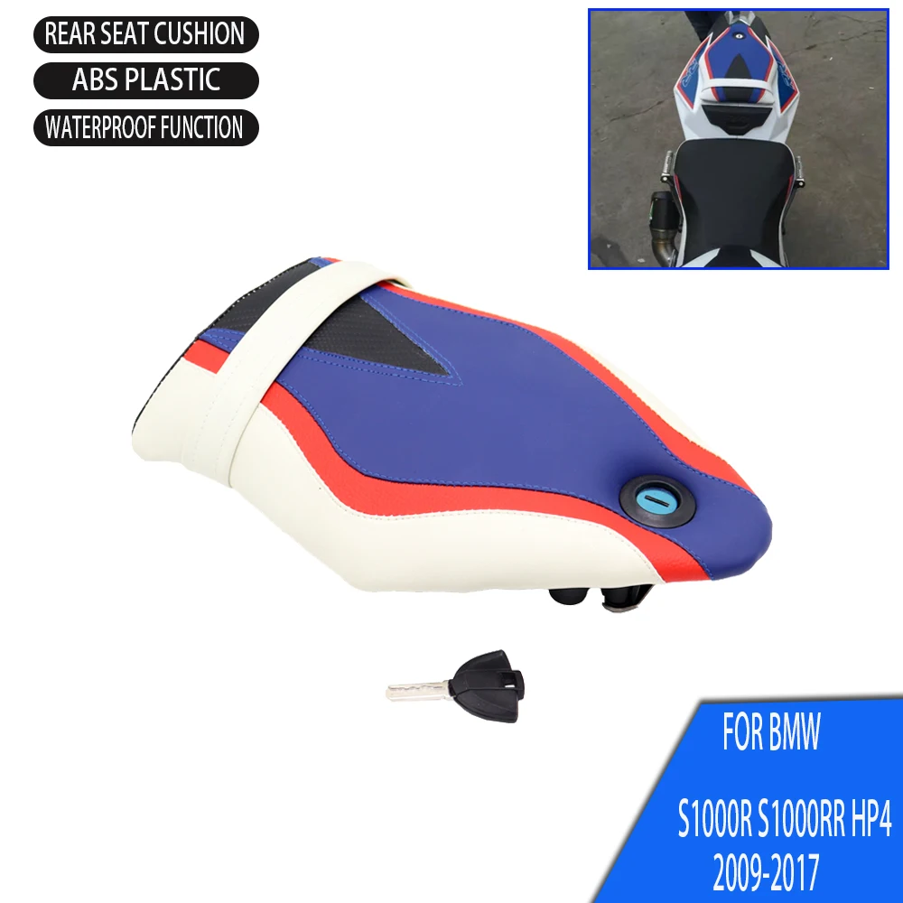 Motorcycle Passenger Rear Seat Cushion, Suitable For BMW S1000R 2014-2020 HP4 2012-2014 S1000RR 2009-2017 Accessories
Motorcycle Passenger Rear Seat Cushion, Suitable For BMW S1000R 2014-2020 HP4 2012-2014 S1000RR 2009-2017 Accessories