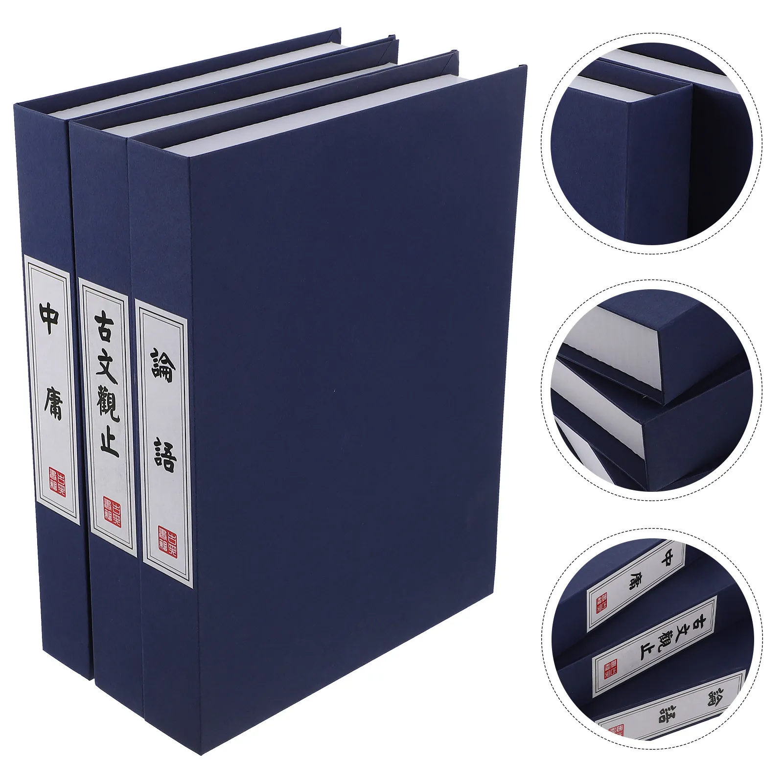 Набор из 3-х имитационных книг в китайском стиле для декора: фальшивые книги-украшения для дома, центральных элементов стола, реквизит для фотосъемки, украшение комнаты
Набор из 3-х имитационных книг в китайском стиле для декора: фальшивые книги-украшения для дома, центральных элементов стола, реквизит для фотосъемки, украшение комнаты