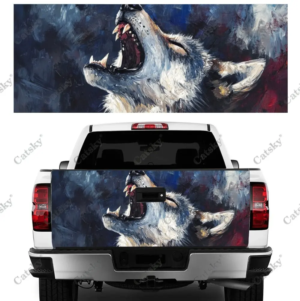 Roaring and Angry Wolf Car Tail Trunk Protect Vinly Wrap Cover Decal Auto Accessories Hood Decor Sticker for SUV Off-road Pickup
Roaring and Angry Wolf Car Tail Trunk Protect Vinly Wrap Cover Decal Auto Accessories Hood Decor Sticker for SUV Off-road Pickup