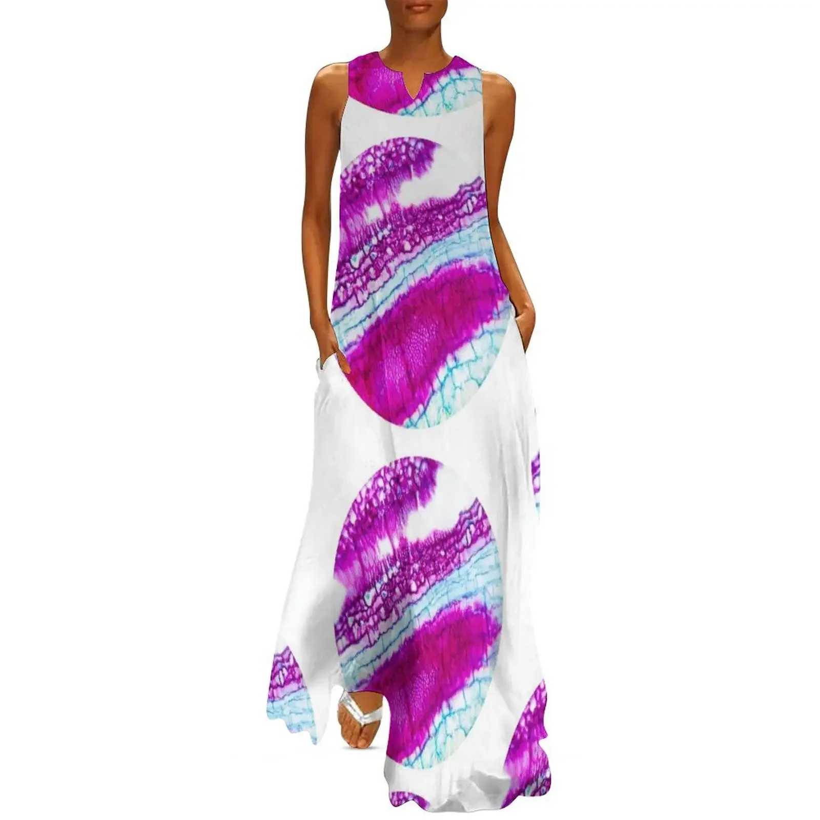Cucurbita - Pumpkin Stem - Microscopy Photograph Long Dress Summer dresses for women evening dress women Dress
Cucurbita - Pumpkin Stem - Microscopy Photograph Long Dress Summer dresses for women evening dress women Dress
