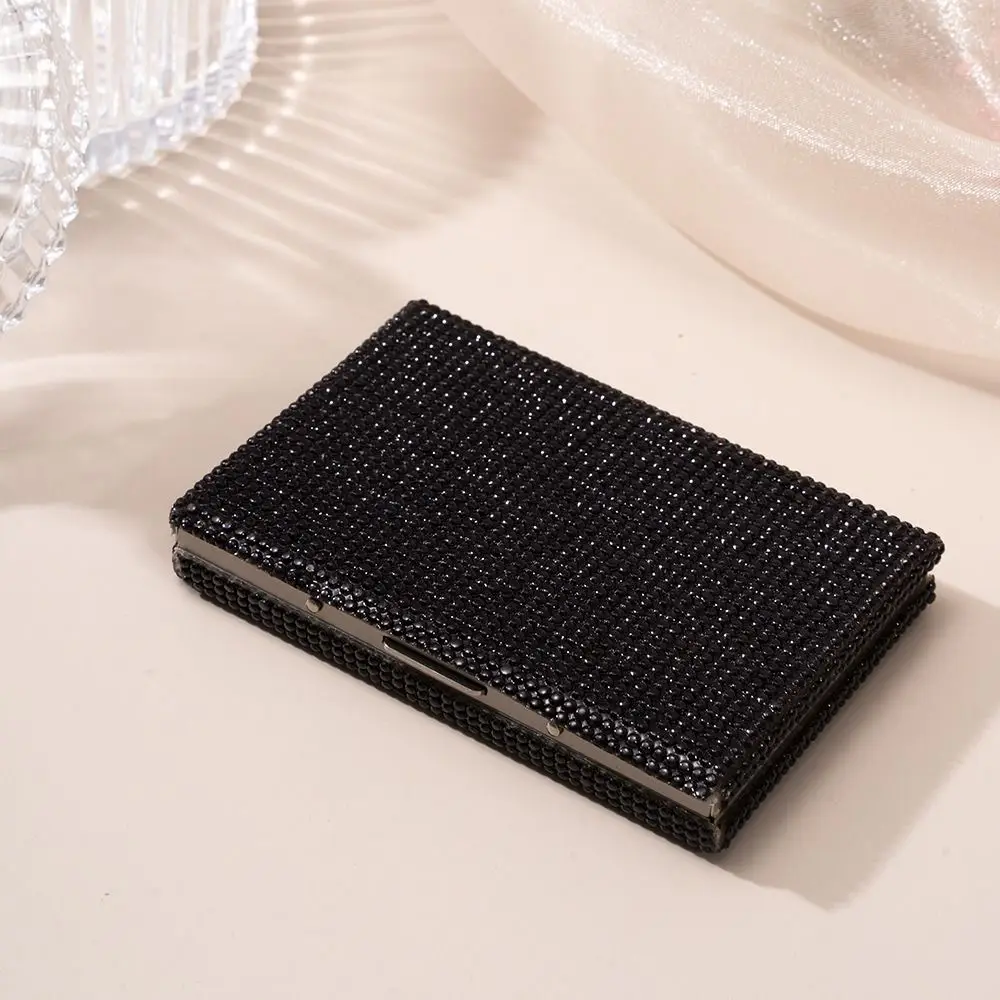 Sparkling Women's Card Bag Luxury Dust-proof Mini Card Case Waterproof Lightweight Bling Rhinestone Card Holder Daily Use
Sparkling Women's Card Bag Luxury Dust-proof Mini Card Case Waterproof Lightweight Bling Rhinestone Card Holder Daily Use
