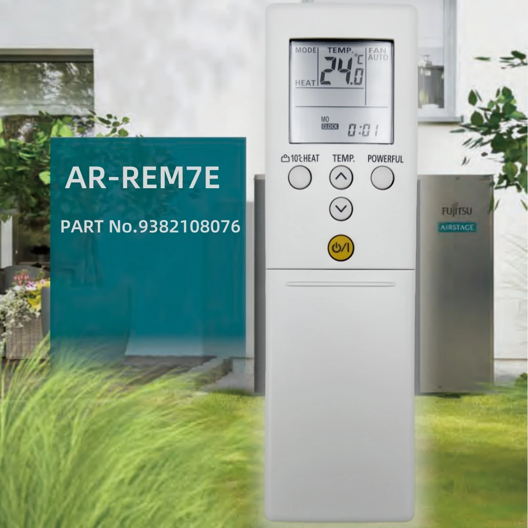 Genuine AC Remote Control AR-REM7E (℃) 9382108076, 9332438871 For FUJITSU GENERAL Air Conditioner AGYG09-14KVCA. Remocon Assy
Genuine AC Remote Control AR-REM7E (℃) 9382108076, 9332438871 For FUJITSU GENERAL Air Conditioner AGYG09-14KVCA. Remocon Assy