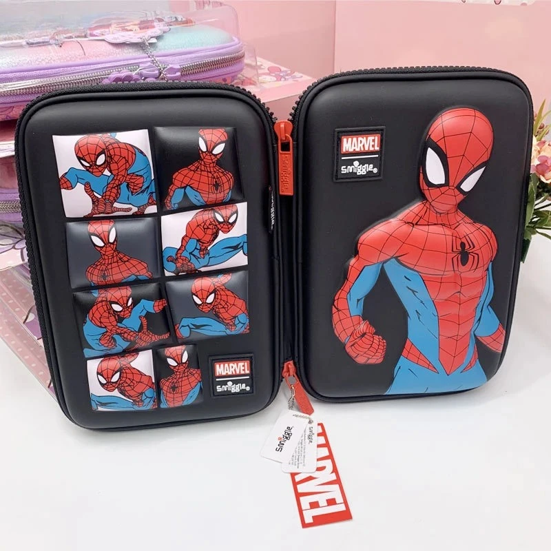 Cartoon Marvel Pencil Case Superhero SpiderMan 3D Stereo Waterproof Resistant Falling Student Stationery Box Birthday Gift
Cartoon Marvel Pencil Case Superhero SpiderMan 3D Stereo Waterproof Resistant Falling Student Stationery Box Birthday Gift