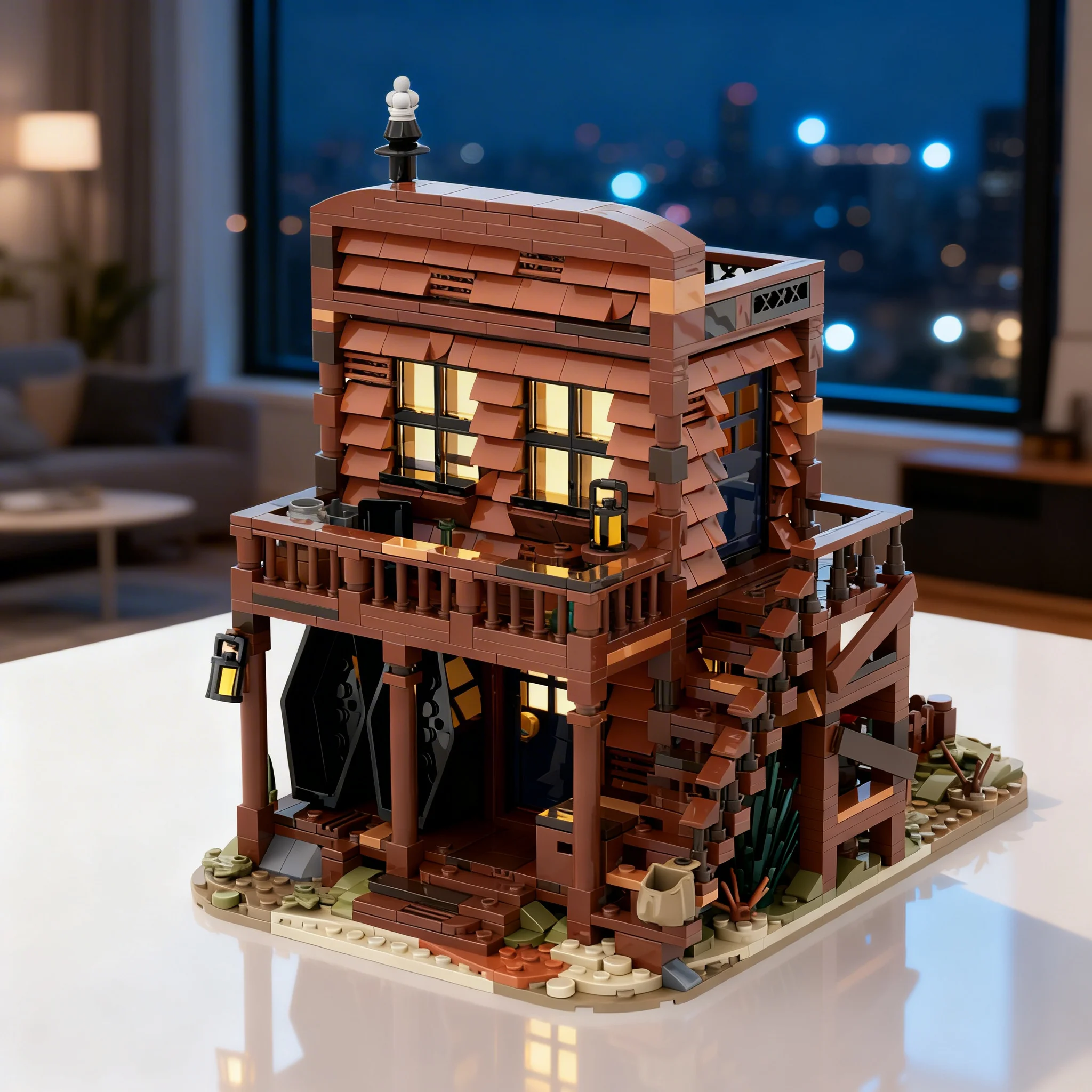 1491PCS MOC Street View Undertaker S House Graveyard Western Series 5 Model Custom Brickss Architecture DIY Assembly Gift Home
1491PCS MOC Street View Undertaker S House Graveyard Western Series 5 Model Custom Brickss Architecture DIY Assembly Gift Home