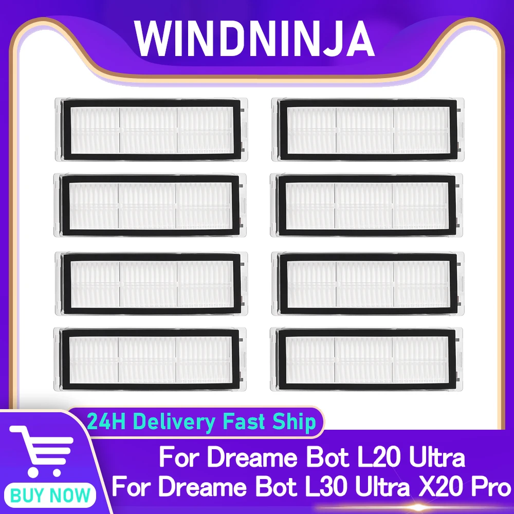 HEPA Filter For Dreame L30 Ultra L20 Ultra X20 Pro Washable Filter Part Home Cleaning Dust Filtration Vacuum Cleaner Accessories
HEPA Filter For Dreame L30 Ultra L20 Ultra X20 Pro Washable Filter Part Home Cleaning Dust Filtration Vacuum Cleaner Accessories