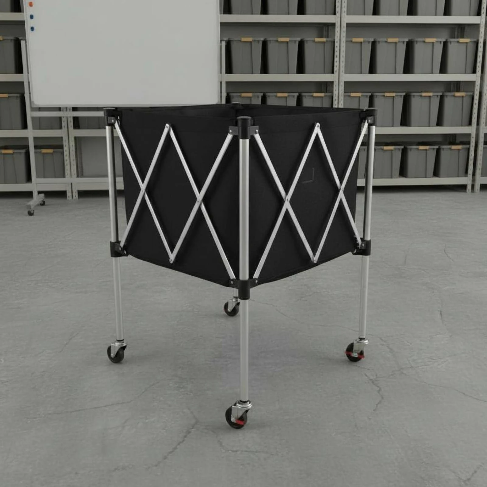 Foldable Ball Carrier Portable Mobile Sports Ball Carrier Large Capacity Wheels for Schools
Foldable Ball Carrier Portable Mobile Sports Ball Carrier Large Capacity Wheels for Schools