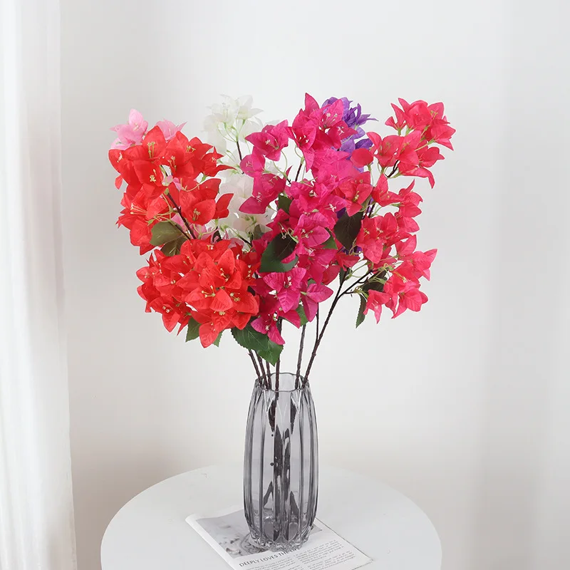Simulation of bougainvillea home wedding living room decoration artificial flower ornaments outdoor engineering landscaping
Simulation of bougainvillea home wedding living room decoration artificial flower ornaments outdoor engineering landscaping