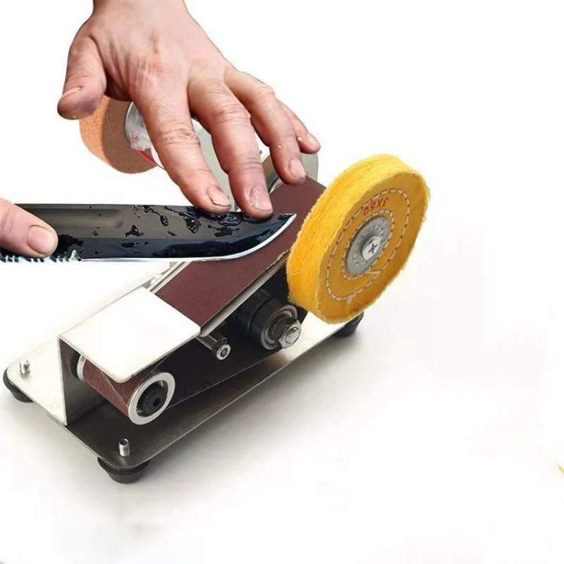 110V-220V Multifunctional Mini Electric Belt Sander DIY Polishing Grinding Machine Belts Grinder Polishing Cutter Edges
110V-220V Multifunctional Mini Electric Belt Sander DIY Polishing Grinding Machine Belts Grinder Polishing Cutter Edges