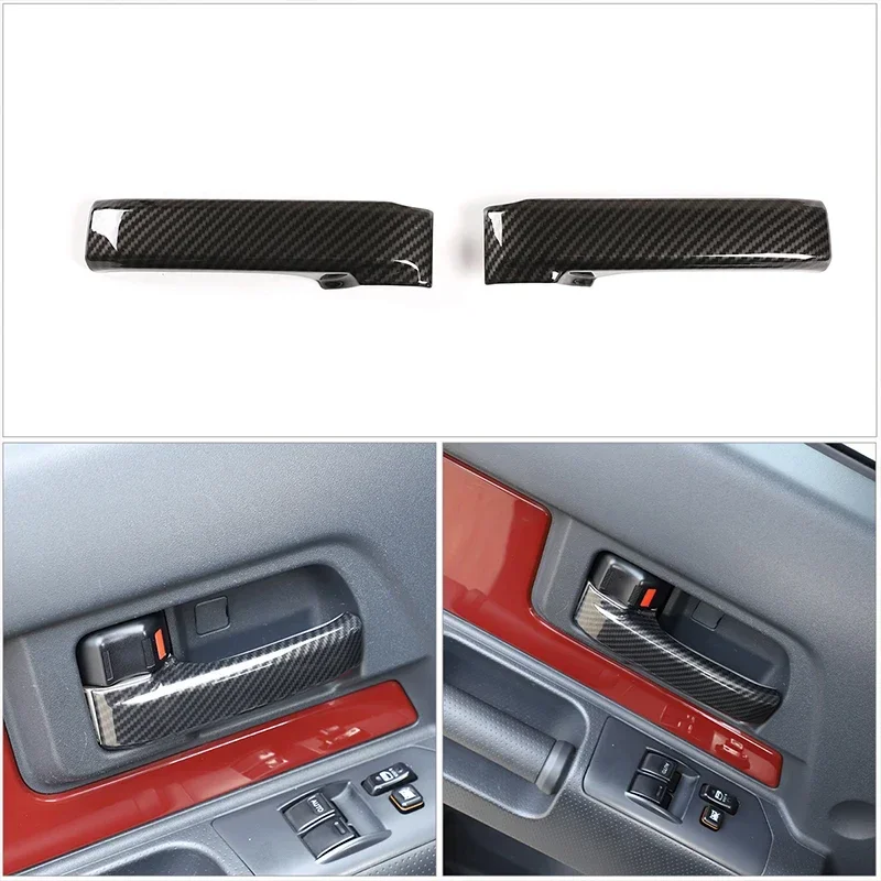For 2007-2021 Toyota FJ Cruiser ABS car interior door handle decoration cover sticker car interior decoration accessories
For 2007-2021 Toyota FJ Cruiser ABS car interior door handle decoration cover sticker car interior decoration accessories