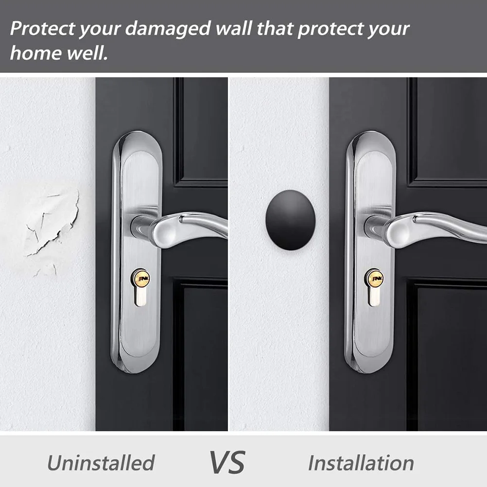 10Pcs Adhesive Door Stoppers Silicone Wall Protectors Cushioning Door Handle Bumper Protectors Prevent Noise Damage
10Pcs Adhesive Door Stoppers Silicone Wall Protectors Cushioning Door Handle Bumper Protectors Prevent Noise Damage