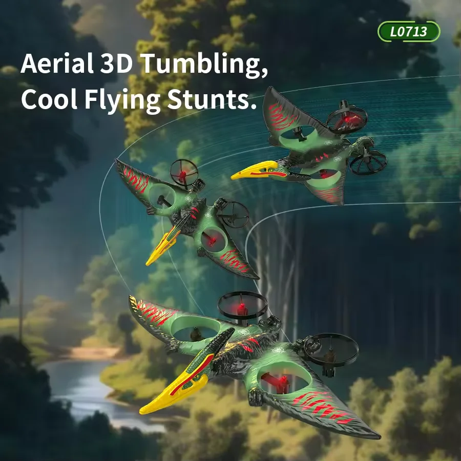 Pterosaur RC Plane 2.4G EPP Anti-wear Foam Dinosaur Airplane 360 Degree Rotation One Click Take Off RC Glider Kids Gift
Pterosaur RC Plane 2.4G EPP Anti-wear Foam Dinosaur Airplane 360 Degree Rotation One Click Take Off RC Glider Kids Gift