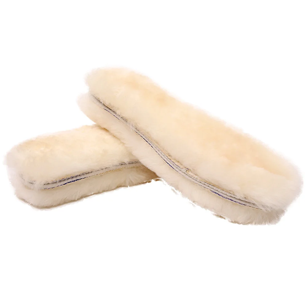 2 Pairs Insoles Warm Shoes Unisex Wool Mat Fleece Fluffy Inner Winter Arch of Foot
2 Pairs Insoles Warm Shoes Unisex Wool Mat Fleece Fluffy Inner Winter Arch of Foot
