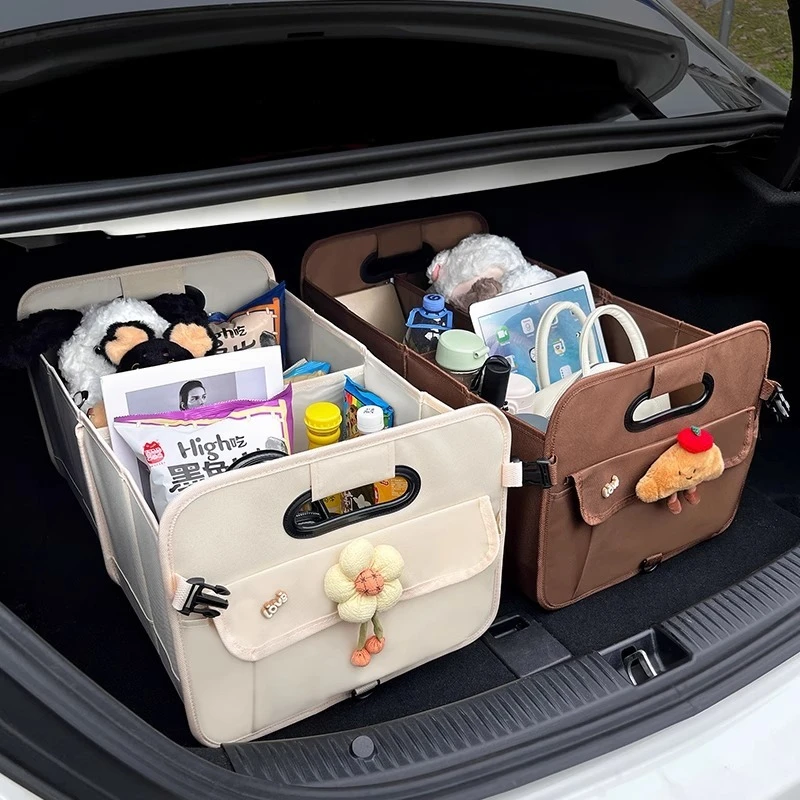 ust-Have for Shopping&Travel! Cartoon Cute Car Trunk Organizer Practical Multi-Functional Foldable Storage Box for Women in Car
ust-Have for Shopping&Travel! Cartoon Cute Car Trunk Organizer Practical Multi-Functional Foldable Storage Box for Women in Car
