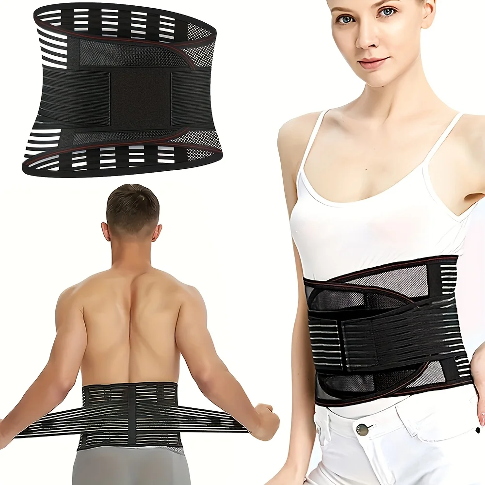 Lower Back Brace for Pain Relief,Back Support Belt, Flexible Lumbar Support Waist Belt for Lifting At Work,Scoliosis Pain Relief
Lower Back Brace for Pain Relief,Back Support Belt, Flexible Lumbar Support Waist Belt for Lifting At Work,Scoliosis Pain Relief