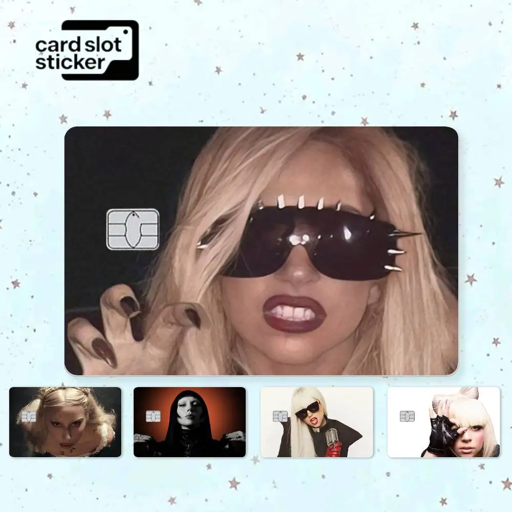 Y2Y Singer Lady Gaga Credit Card HD Stickers Game Card Decal Small Chip Waterproof Sticker Gift
Y2Y Singer Lady Gaga Credit Card HD Stickers Game Card Decal Small Chip Waterproof Sticker Gift