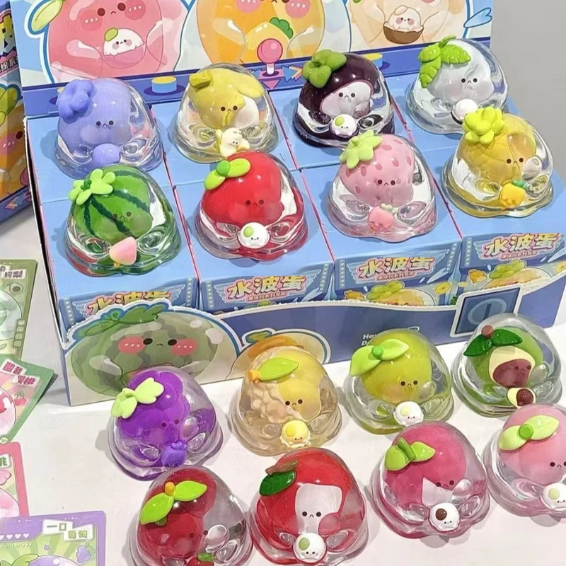 Cute Water Wave Egg Blind Box Toy Collectible Figures Birthday Gift For Girls Lovely Cartoon Style Decoration Items Model Toy
Cute Water Wave Egg Blind Box Toy Collectible Figures Birthday Gift For Girls Lovely Cartoon Style Decoration Items Model Toy