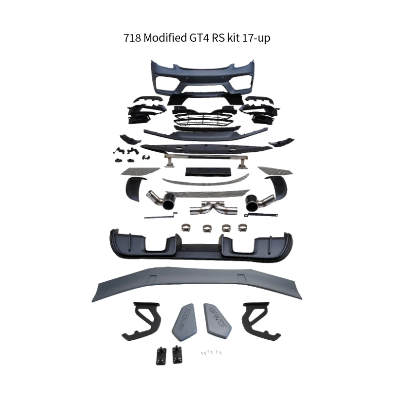 718 Facelift Refit Body Kit for GT4 Upgrade New Condition Factory Direct for 2016-2023 718
718 Facelift Refit Body Kit for GT4 Upgrade New Condition Factory Direct for 2016-2023 718