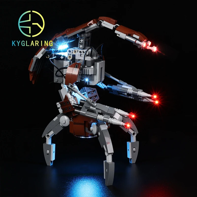 Набор светодиодного освещения Kyglaring, игрушки «сделай сам» для 75381, игрушки «сделай сам» Droideka, конструктор «сделай сам» (без модели)
Набор светодиодного освещения Kyglaring, игрушки «сделай сам» для 75381, игрушки «сделай сам» Droideka, конструктор «сделай сам» (без модели)