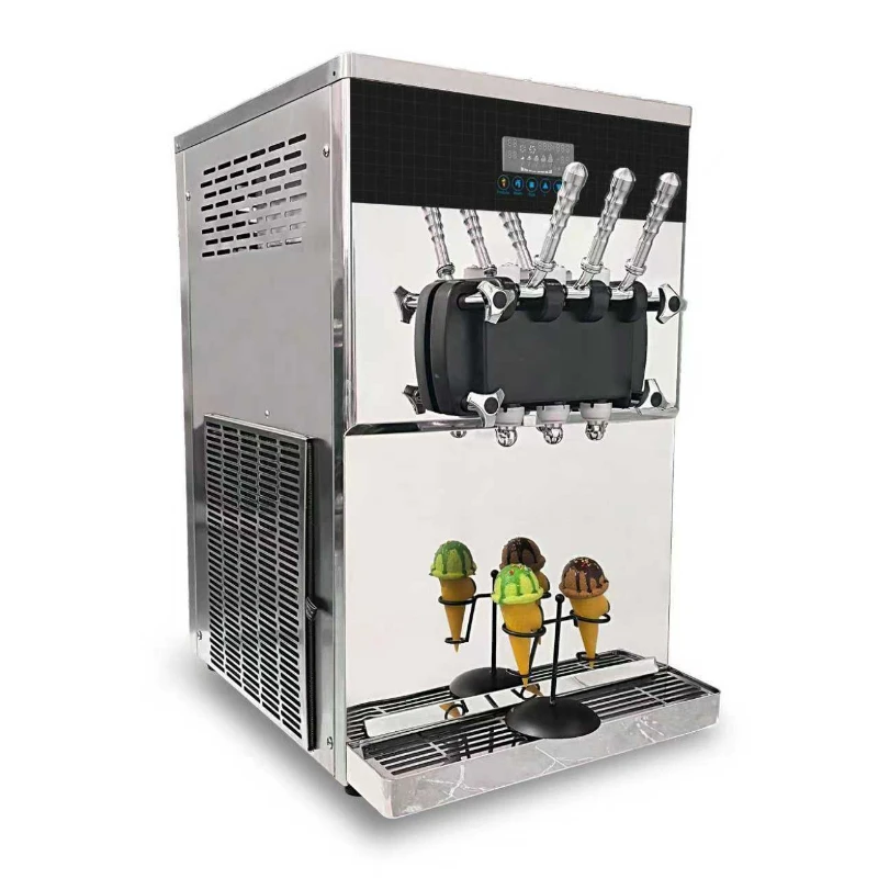 Small cone ice cream machine, milk tea outdoor stall equipment
Small cone ice cream machine, milk tea outdoor stall equipment