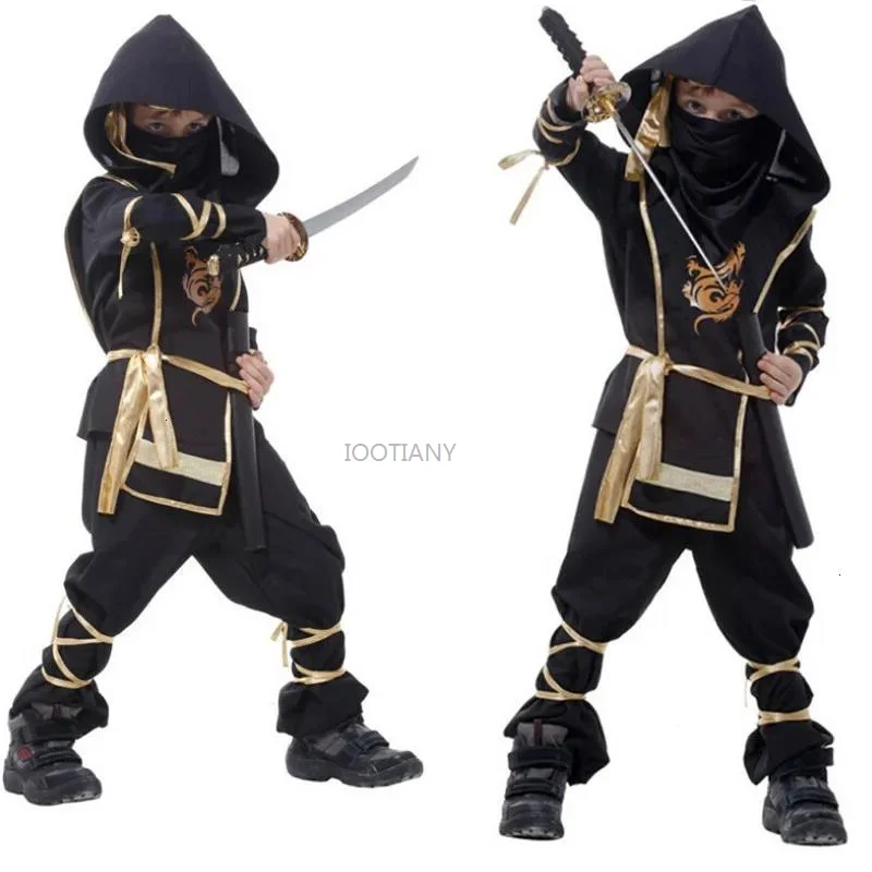 2024 Kids Ninja Performance Costume Children Cosplay Assassin Costumes Halloween Party Boys Girls Warrior Stealth Outfit
2024 Kids Ninja Performance Costume Children Cosplay Assassin Costumes Halloween Party Boys Girls Warrior Stealth Outfit