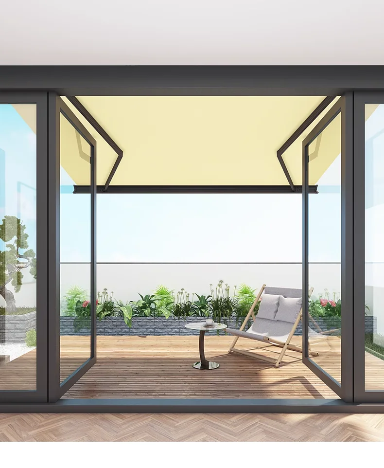 Stylish Modern White Aluminum Alloy Electric Retractable Windscreen Awning Garden Canopy For Terrace Patio Shade Outdoor Stylish
Stylish Modern White Aluminum Alloy Electric Retractable Windscreen Awning Garden Canopy For Terrace Patio Shade Outdoor Stylish