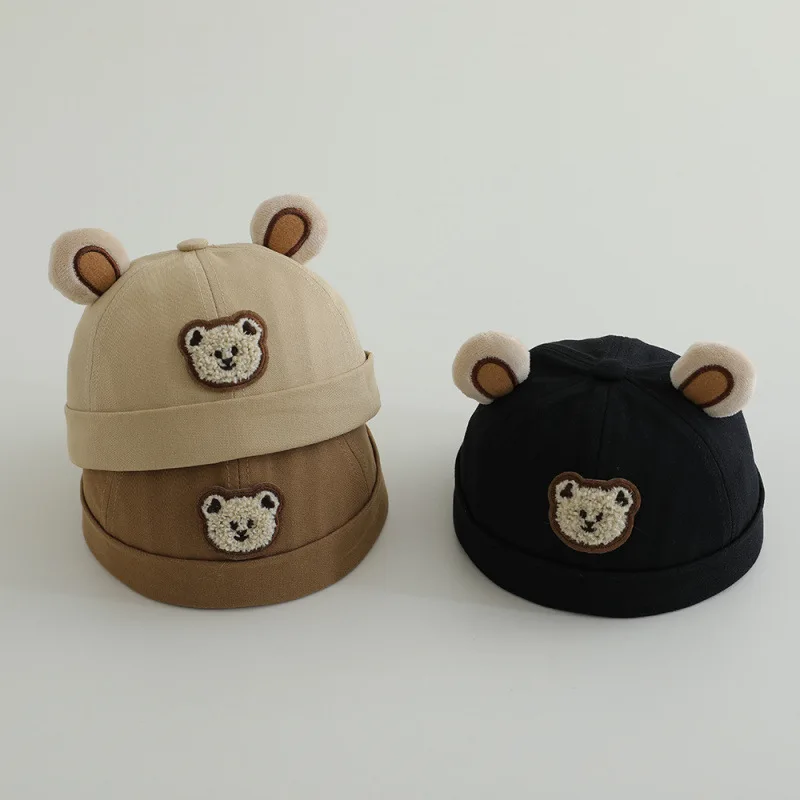 Cute Bear Baby Brimless Hat Cartoon Toddler Dome Melon Cap 1-3Year Boys Girls Cotton Beanie Bonnet Spring Children Docker Caps
Cute Bear Baby Brimless Hat Cartoon Toddler Dome Melon Cap 1-3Year Boys Girls Cotton Beanie Bonnet Spring Children Docker Caps