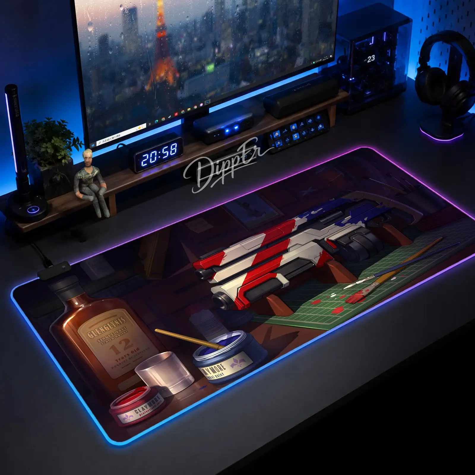 Game Agents of Mayhem Mouse Pad Large Size LED Glowing Table Pad XXL Gaming Non-slip Rubber Mat With Backlight
Game Agents of Mayhem Mouse Pad Large Size LED Glowing Table Pad XXL Gaming Non-slip Rubber Mat With Backlight