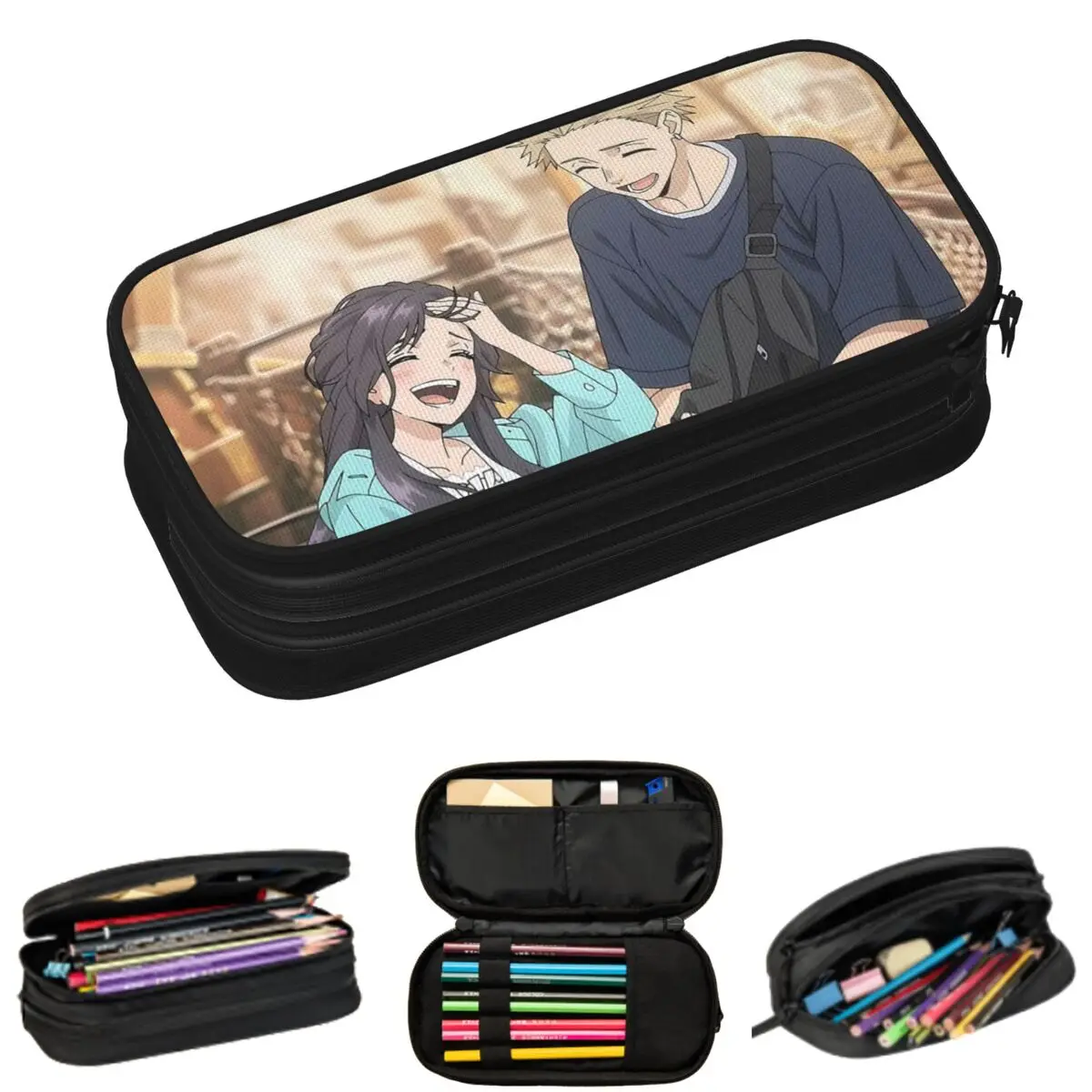 The Fragrant Flower Blooms With Dignity Anime Pencil Cases for Students Gifts Pen Box Pencil Bag Large Storage Pencil Pouch
The Fragrant Flower Blooms With Dignity Anime Pencil Cases for Students Gifts Pen Box Pencil Bag Large Storage Pencil Pouch