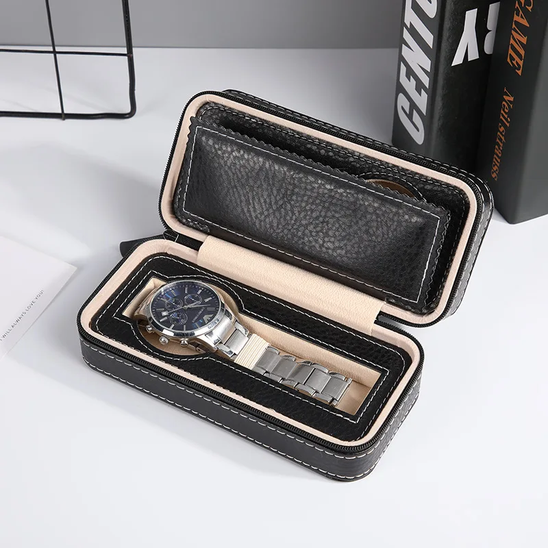 WellZone Portable Traveling Zipper Watch Bag Multiple Positions Dustproof Embedded Daily Use Watches Protection Box
WellZone Portable Traveling Zipper Watch Bag Multiple Positions Dustproof Embedded Daily Use Watches Protection Box