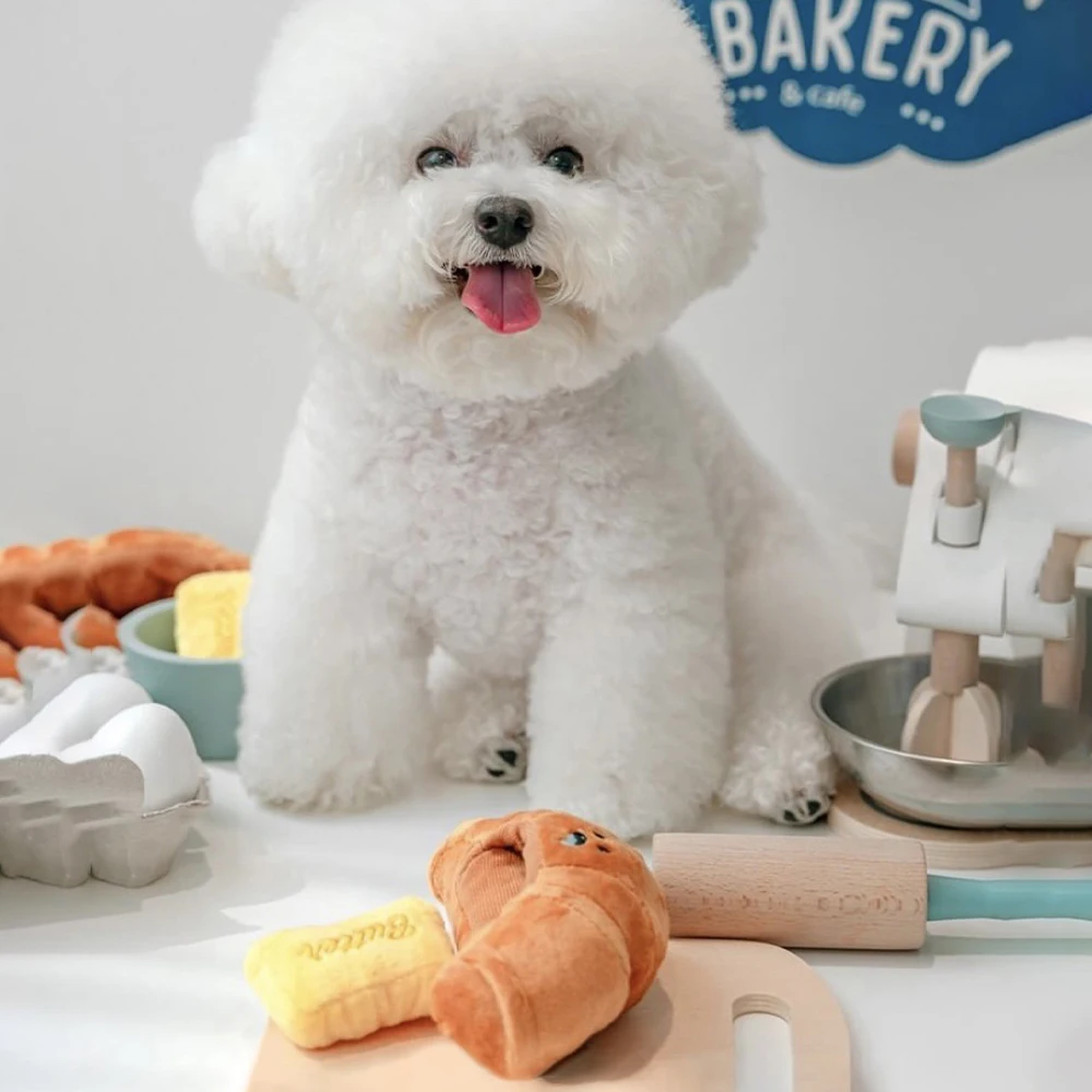 Croissant Toy For Pet Dogs Plush Relieve boredom Dog Toys Chew Cleaning Teeth Breed Puppy Aggressive Chewers Puppy Player
Croissant Toy For Pet Dogs Plush Relieve boredom Dog Toys Chew Cleaning Teeth Breed Puppy Aggressive Chewers Puppy Player