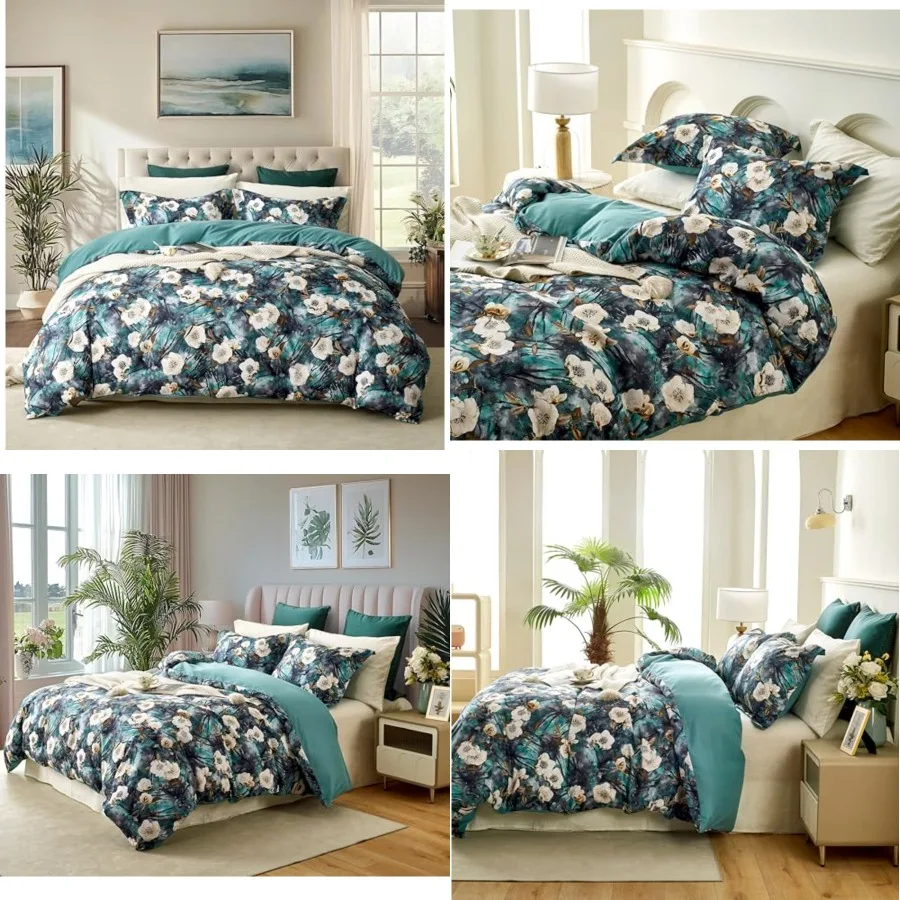 Duvet Cover Size Set Boho Floral Pattern Duvet Cover Set for Size Bed Vintage Soft Bedding Leaf Print Duvet Cover with Pillowca
Duvet Cover Size Set Boho Floral Pattern Duvet Cover Set for Size Bed Vintage Soft Bedding Leaf Print Duvet Cover with Pillowca