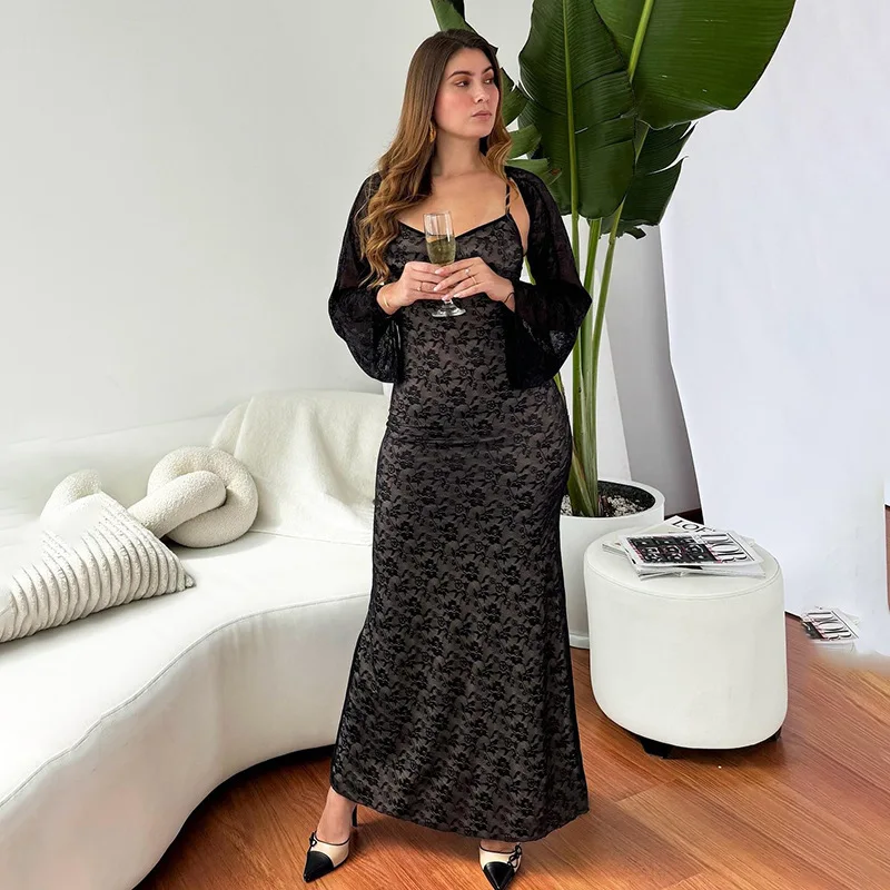 ZX24322 Autumn 2024 New Style Elegant Slimming Lace Strap Hoodie Two Piece Set for Women
ZX24322 Autumn 2024 New Style Elegant Slimming Lace Strap Hoodie Two Piece Set for Women