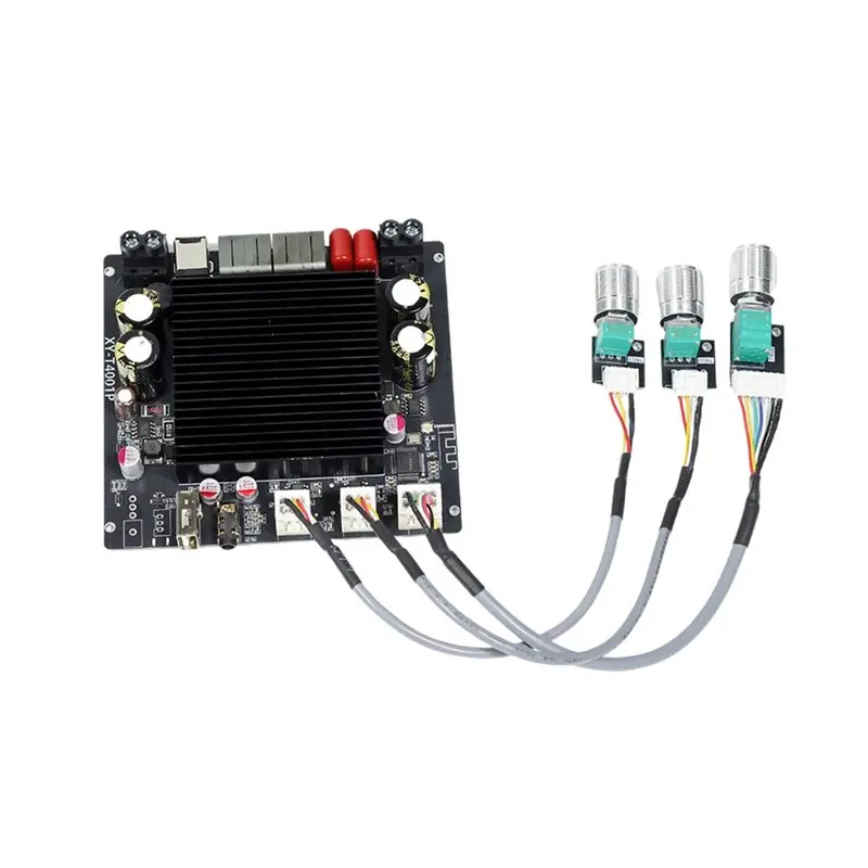 ABJF-T-Power Amplifier Board Module XY-T4001P TPA3223 400W Mono Digital Bluetooth DC 12-42V AUX USB Low Treble Control APP Contr
ABJF-T-Power Amplifier Board Module XY-T4001P TPA3223 400W Mono Digital Bluetooth DC 12-42V AUX USB Low Treble Control APP Contr