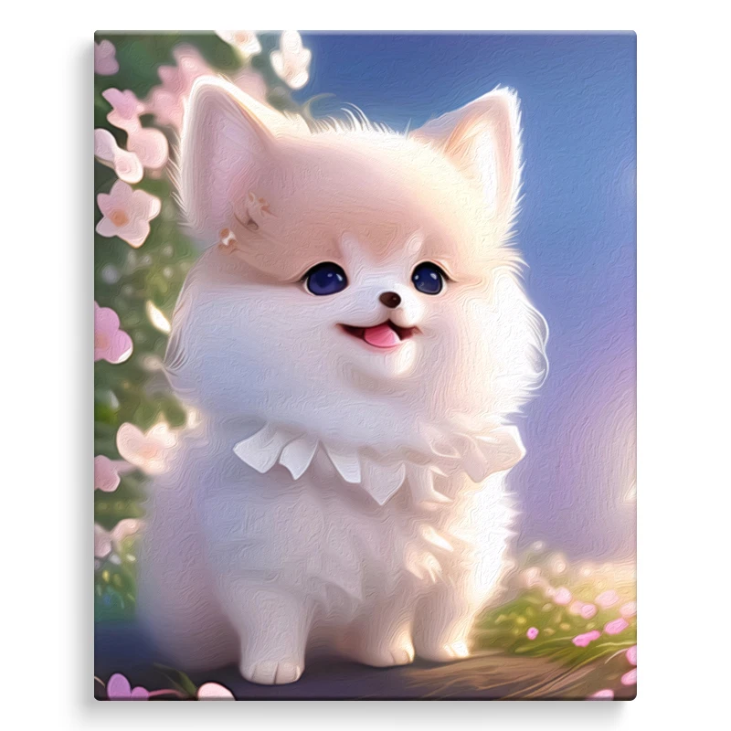 SDOYUNO Pictures By Numbers Painting Paintings On Number Picture Frame White Dog Flower Animals Unique Gift Home Decoration
SDOYUNO Pictures By Numbers Painting Paintings On Number Picture Frame White Dog Flower Animals Unique Gift Home Decoration