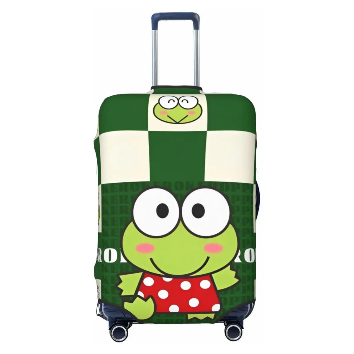 Funny Animal Kero Kero Keroppi Suitcase Cover Strectch Cruise Trip Protector Luggage Case Holiday
Funny Animal Kero Kero Keroppi Suitcase Cover Strectch Cruise Trip Protector Luggage Case Holiday