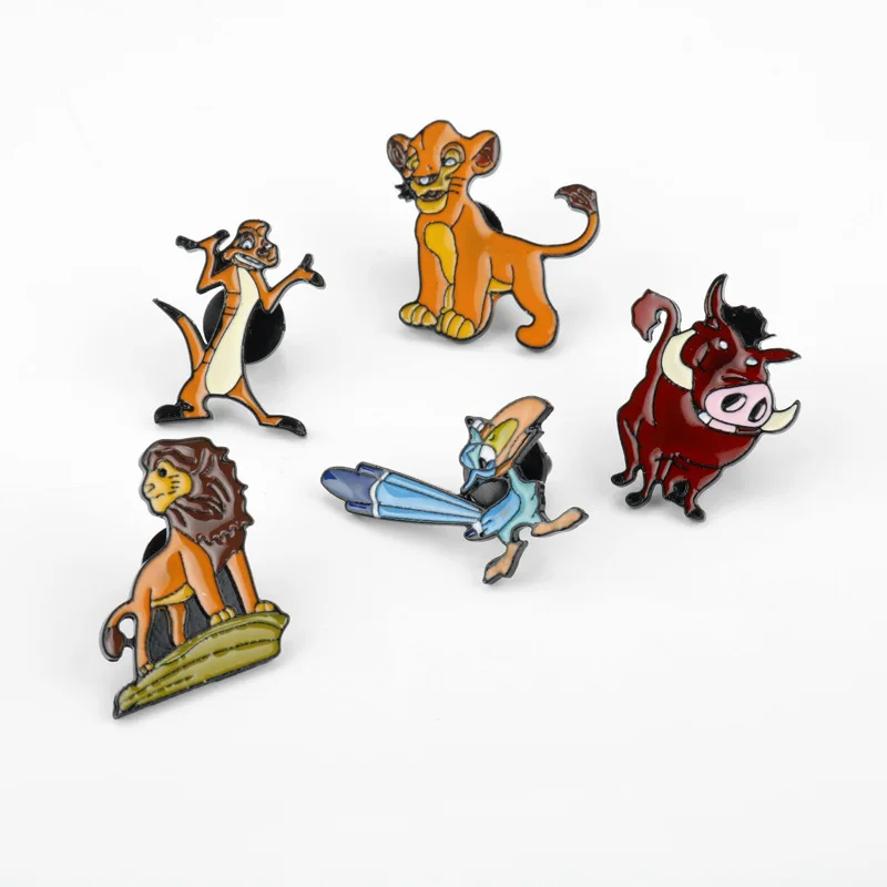 Disney The Lion King Brooches Kids Anime Cute Pin Boys Girls Cartoon Badge Children Fashion Jewelry Accessories Christmas Gifts
Disney The Lion King Brooches Kids Anime Cute Pin Boys Girls Cartoon Badge Children Fashion Jewelry Accessories Christmas Gifts