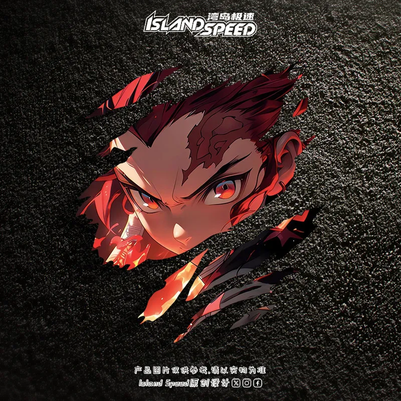 Tearing Burning Demon Slayer Stove Tanjiro Tears Car Sticker, Personalized Creative Car Body Decoration, Waterproof Sticker
Tearing Burning Demon Slayer Stove Tanjiro Tears Car Sticker, Personalized Creative Car Body Decoration, Waterproof Sticker