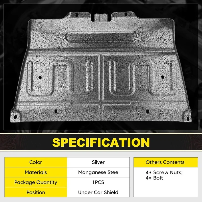 ML3Z-7222-D Engine Body Lower Panel Splashproof for 2015-20 Ford F150 Raptor
ML3Z-7222-D Engine Body Lower Panel Splashproof for 2015-20 Ford F150 Raptor