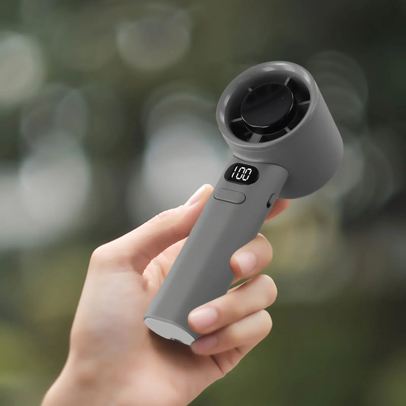 Compact Handheld Fan Handheld Fan Turbocharged Airflow Built-in AI Protecting Chip Digital Display Control Camping Use
Compact Handheld Fan Handheld Fan Turbocharged Airflow Built-in AI Protecting Chip Digital Display Control Camping Use