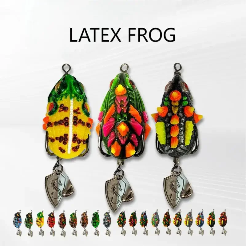 NEW 10pcs Mini Soft Frog 35mm Snakehead Lure Topwater Simulation Frog Fishing Lure Soft Bass Weedless Baits Fishing Accessories
NEW 10pcs Mini Soft Frog 35mm Snakehead Lure Topwater Simulation Frog Fishing Lure Soft Bass Weedless Baits Fishing Accessories