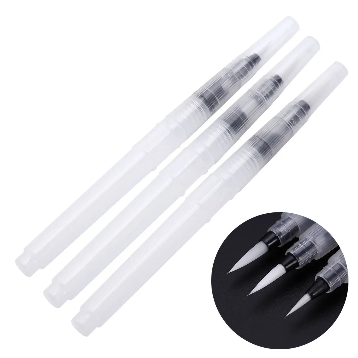 1pcs Watercolor Brushes Pen Durable Nylon Tip Soft Barrel Translucent Water Supply Easy Clean Dishwasher Friendly Supplies
1pcs Watercolor Brushes Pen Durable Nylon Tip Soft Barrel Translucent Water Supply Easy Clean Dishwasher Friendly Supplies