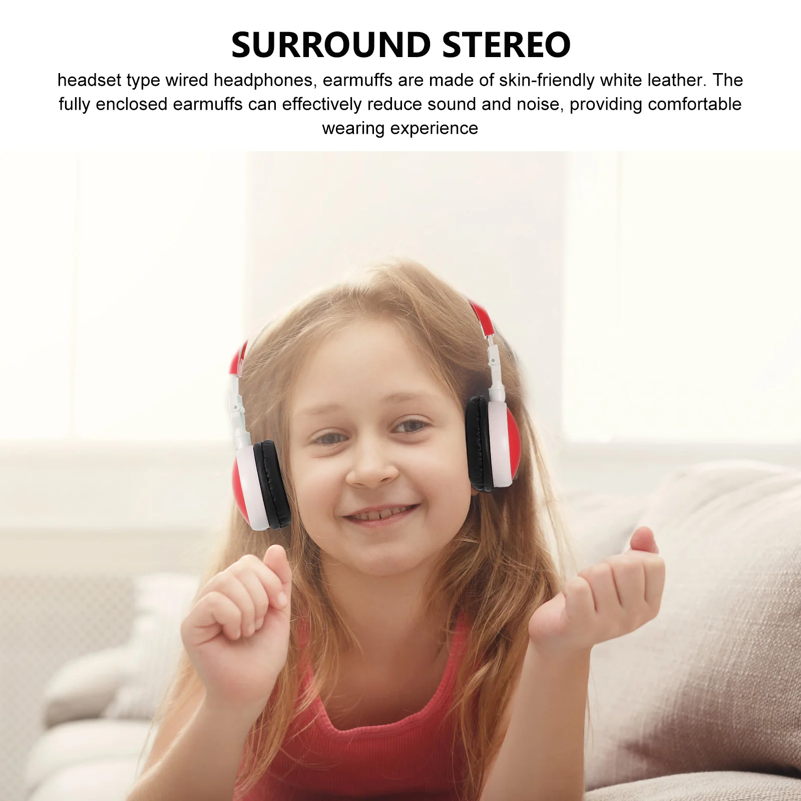 Headphones Kids School Ear Wired Foldable Abs Lightweight Stereo On-Ear Compatible Tablet Phone Computer 35mm Audio Jack Clear
Headphones Kids School Ear Wired Foldable Abs Lightweight Stereo On-Ear Compatible Tablet Phone Computer 35mm Audio Jack Clear