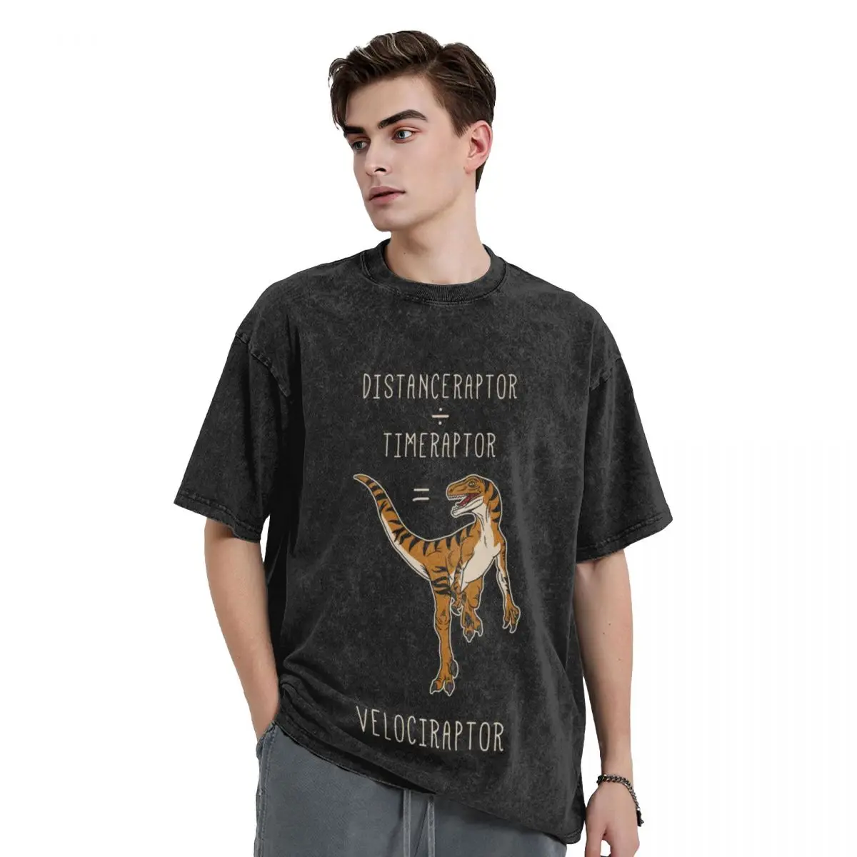 Velociraptor = Distanceraptor / Timeraptor T-Shirt tees anime stuff tshirts for men
Velociraptor = Distanceraptor / Timeraptor T-Shirt tees anime stuff tshirts for men