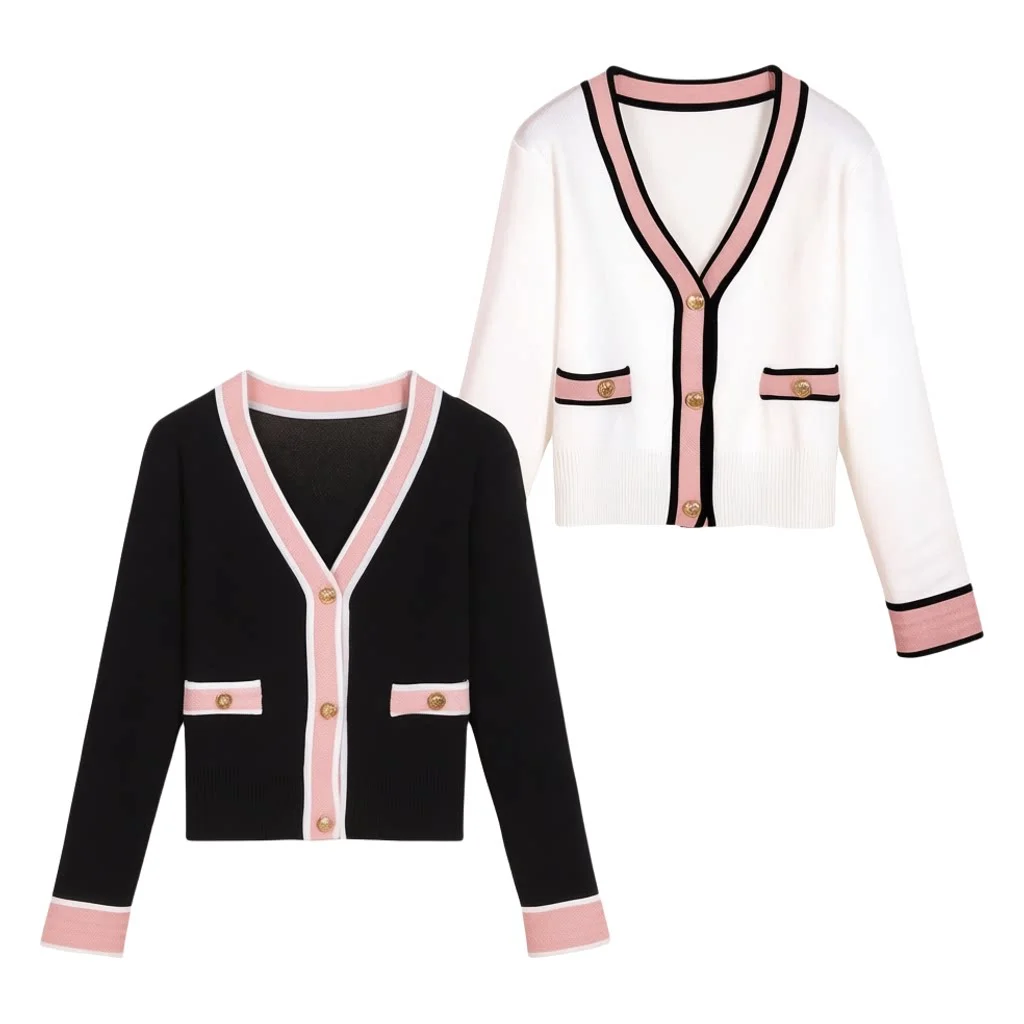 Crochet Top Blouses Tricot Clothing Cropped Korean Fashion Style Jersey Cardigan Female Knitted Ladies Sweaters Black Outerwear
Crochet Top Blouses Tricot Clothing Cropped Korean Fashion Style Jersey Cardigan Female Knitted Ladies Sweaters Black Outerwear