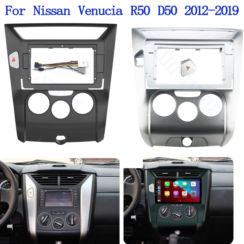 10.1 inch 2 Din android Car Radio Fascia Frame with power cable for Nissan Venucia R50 D50 2012-2020 car panel Dash Mount Kit
10.1 inch 2 Din android Car Radio Fascia Frame with power cable for Nissan Venucia R50 D50 2012-2020 car panel Dash Mount Kit